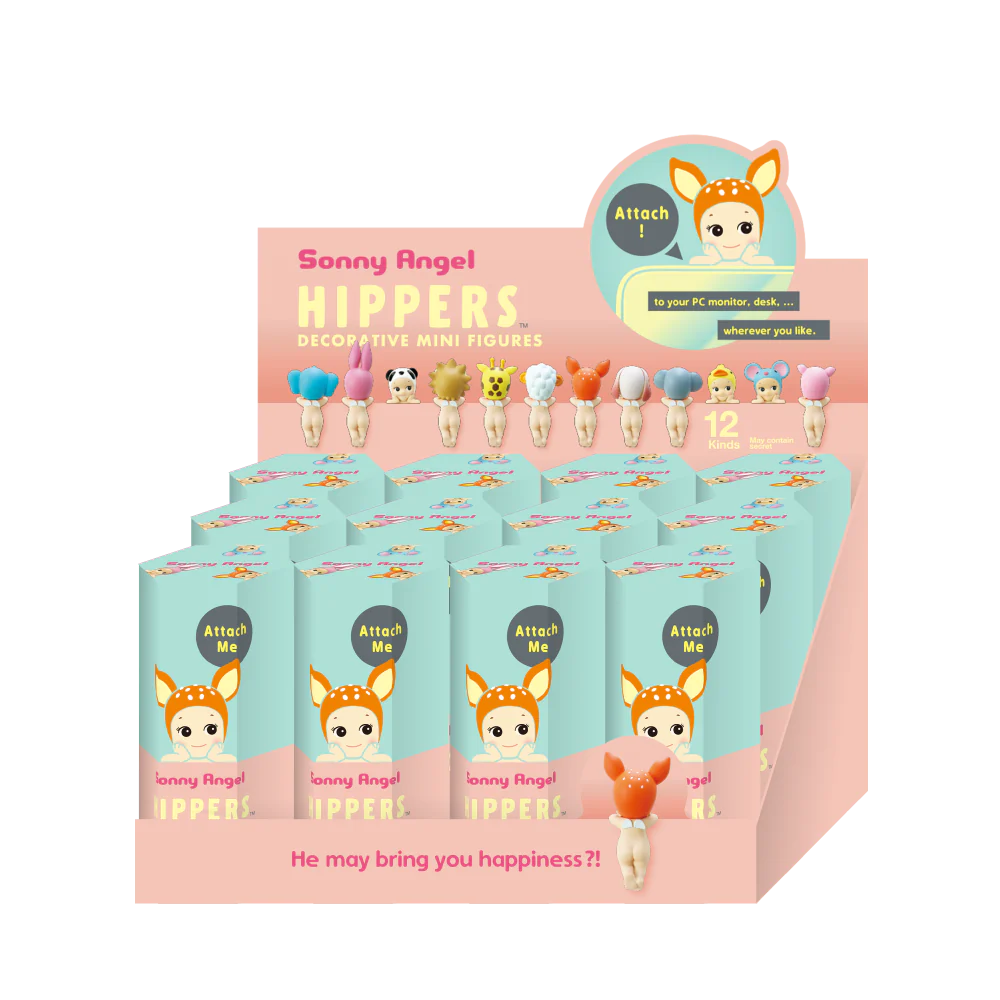 Sonny Angel Hippers Animal Series (Box of 12)