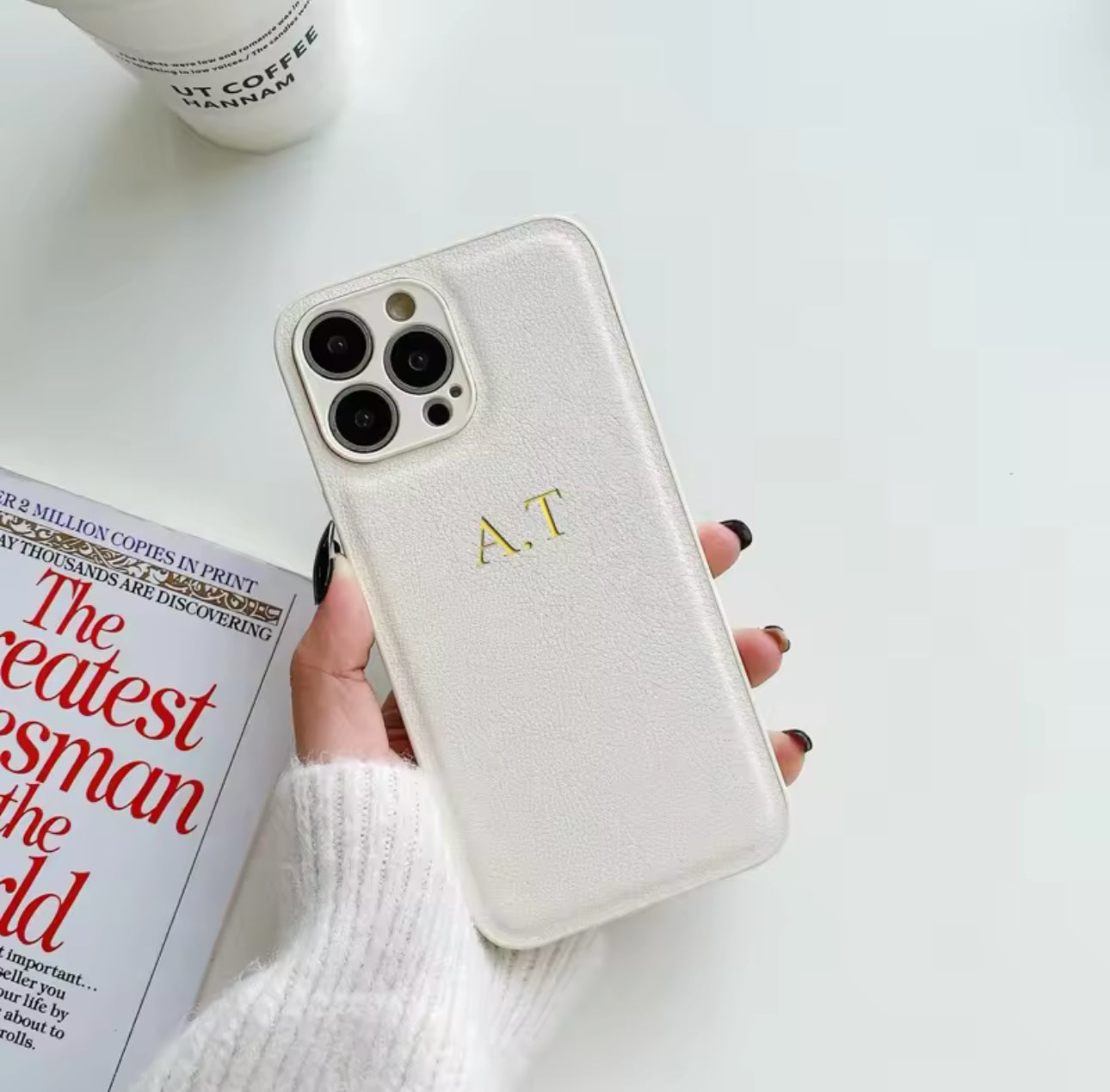 Personalized iPhone Leather Case